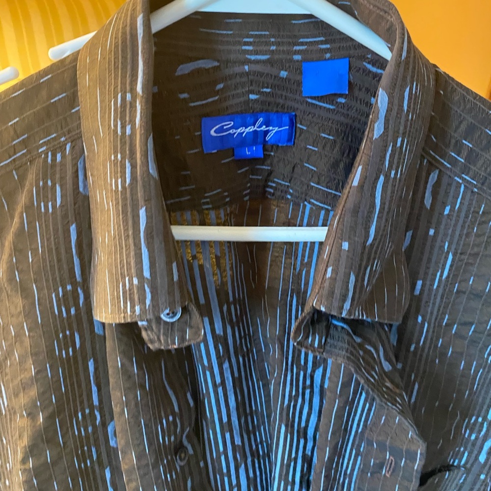 Men Coppley short sleeve summer shirt. Large